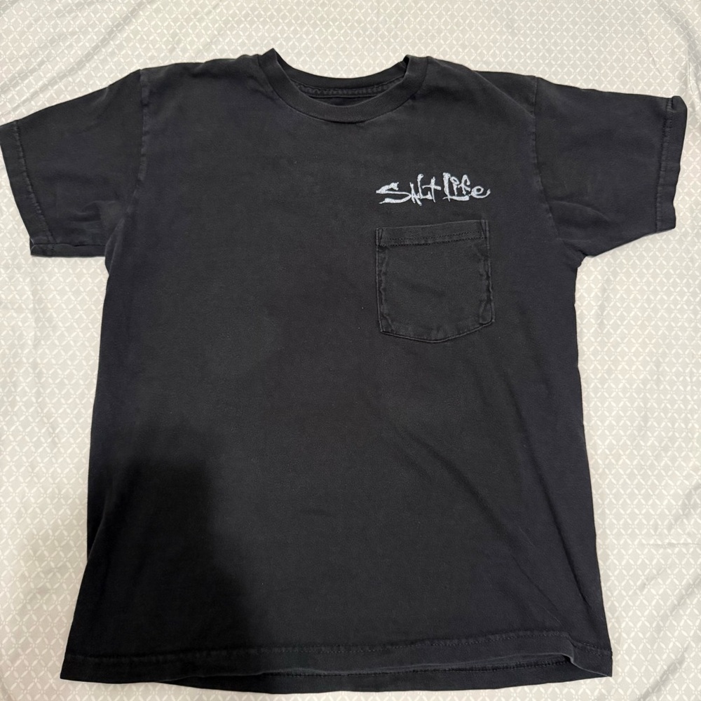 Salt Life Black Short Sleeve Tee